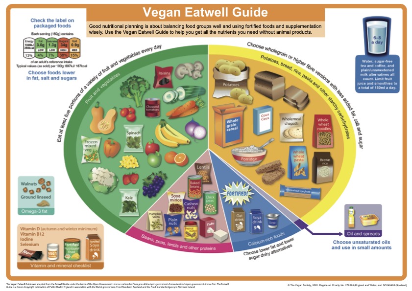 Catering guide for a more sustainable diet - what are vegan choices