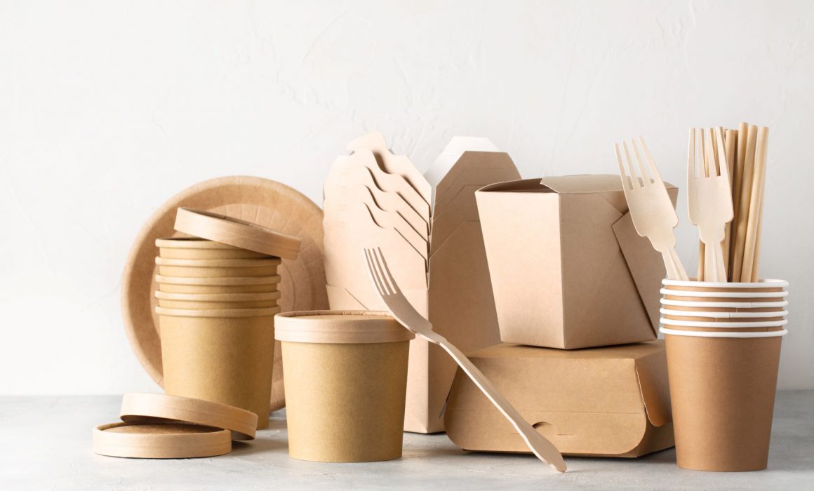 Sustainable packaging catering